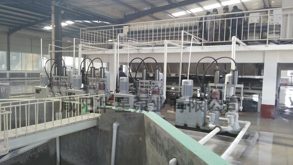 高嶺土行業(yè)咸陽柱塞泵使用現(xiàn)場