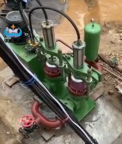 洗沙廠使用YBH250-30節(jié)能型咸陽柱塞泵現(xiàn)場