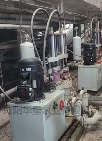 電瓷廠使用華星高壓陶瓷柱塞泵現(xiàn)場(chǎng)