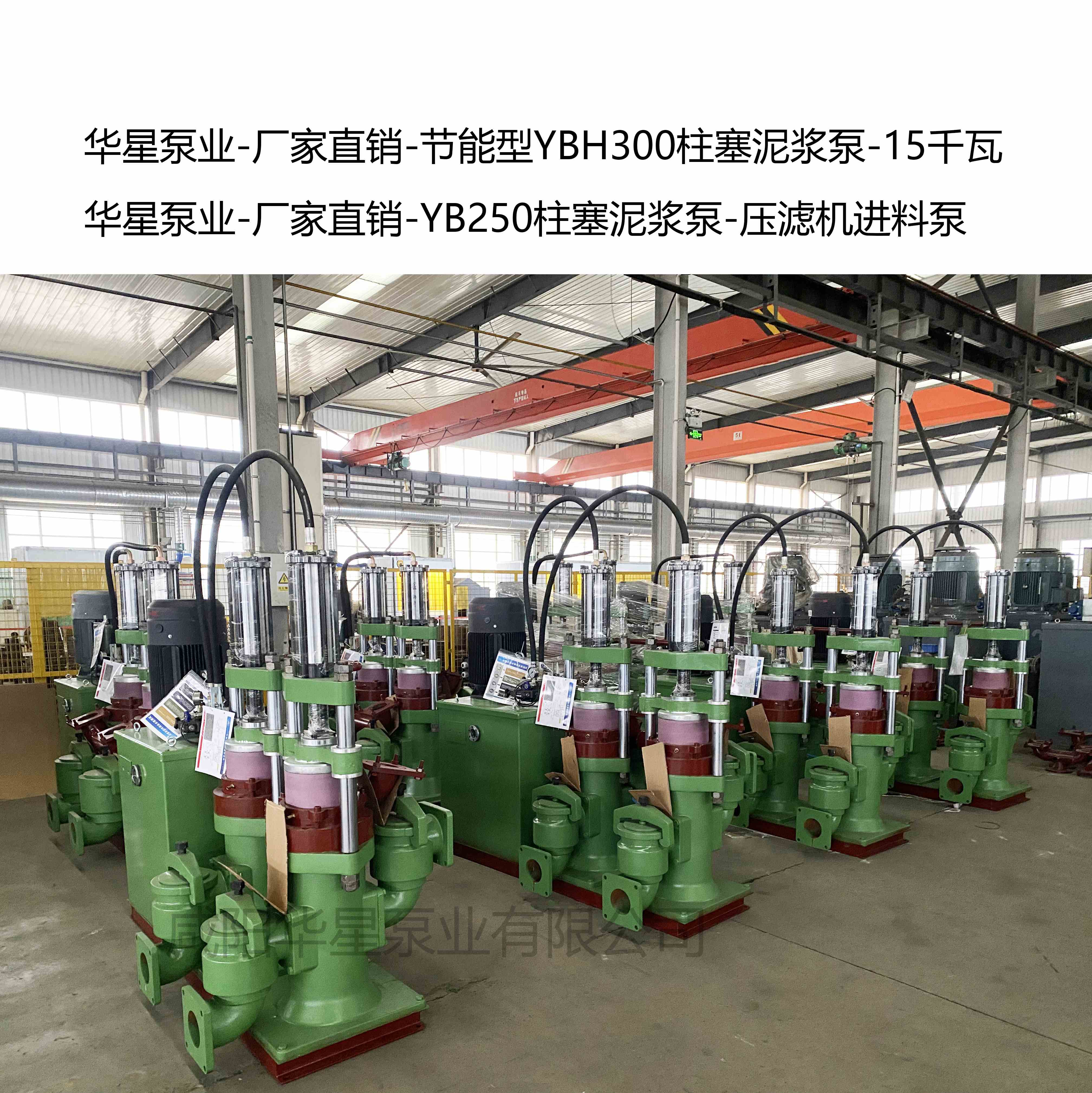 華星泵業(yè)-廠家直銷-節(jié)能型YBH300柱塞泥漿泵-2